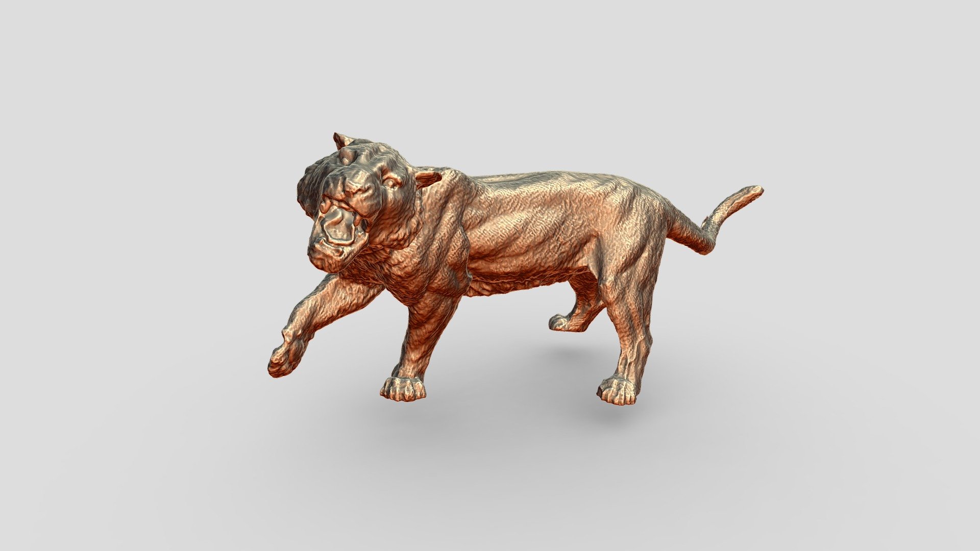 tiger model - 3D model by Diana Liu (@Diana123456) [94177b8] - Sketchfab