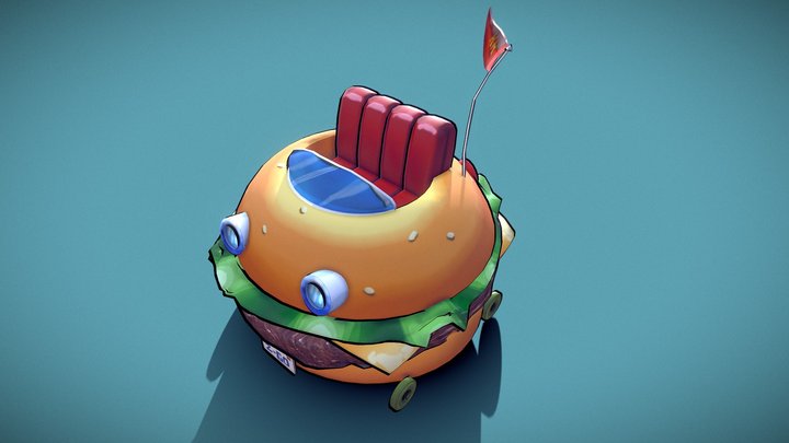 Patty Wagon 3D Model