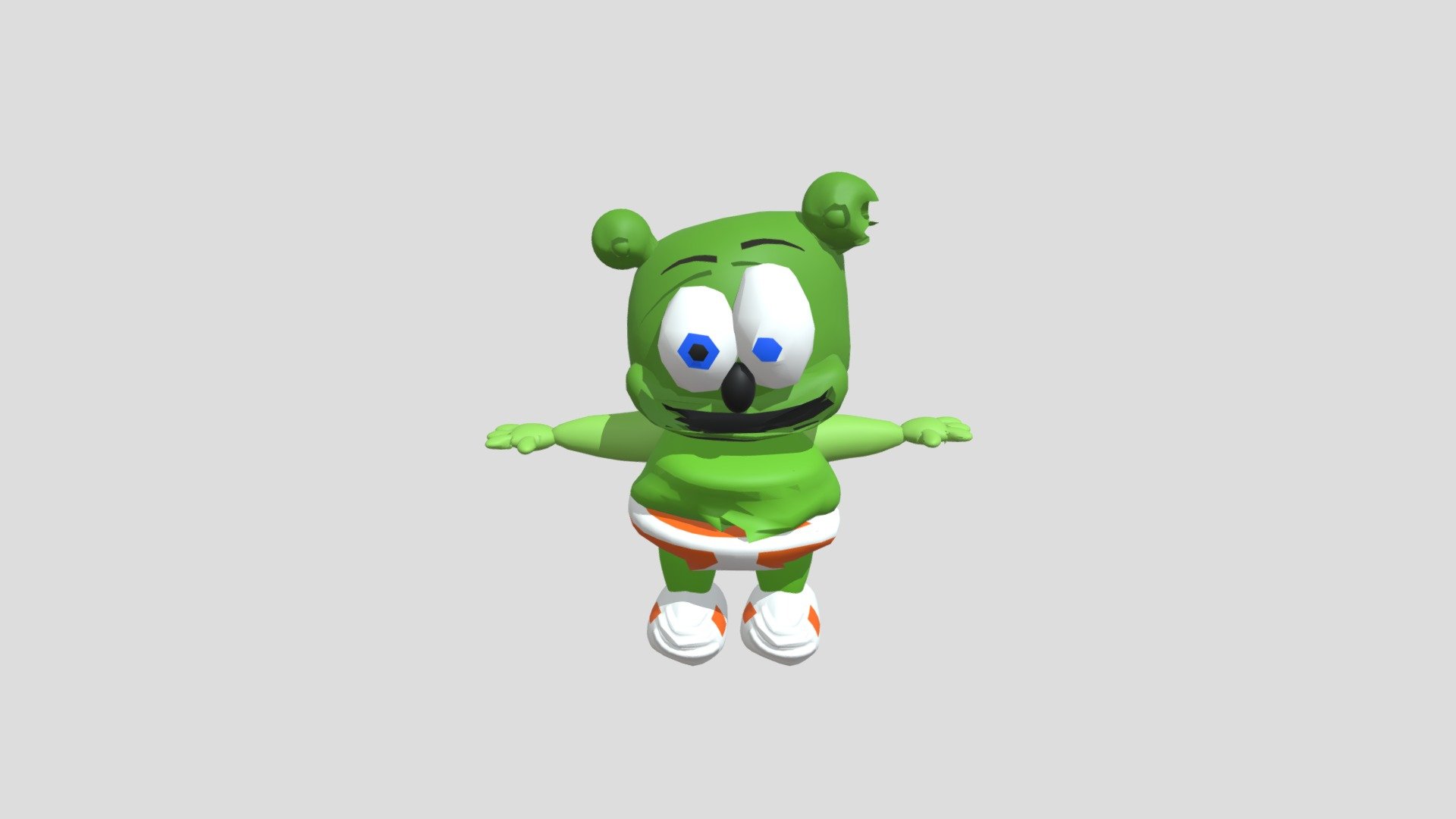 Gummy bear model V1 - Download Free 3D model by gummy.fabio [9417e76 ...