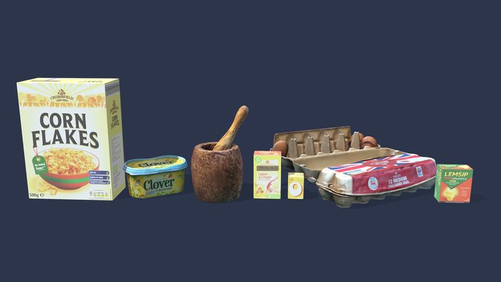 Kitchen scans & Models, Photoscans 3D Model