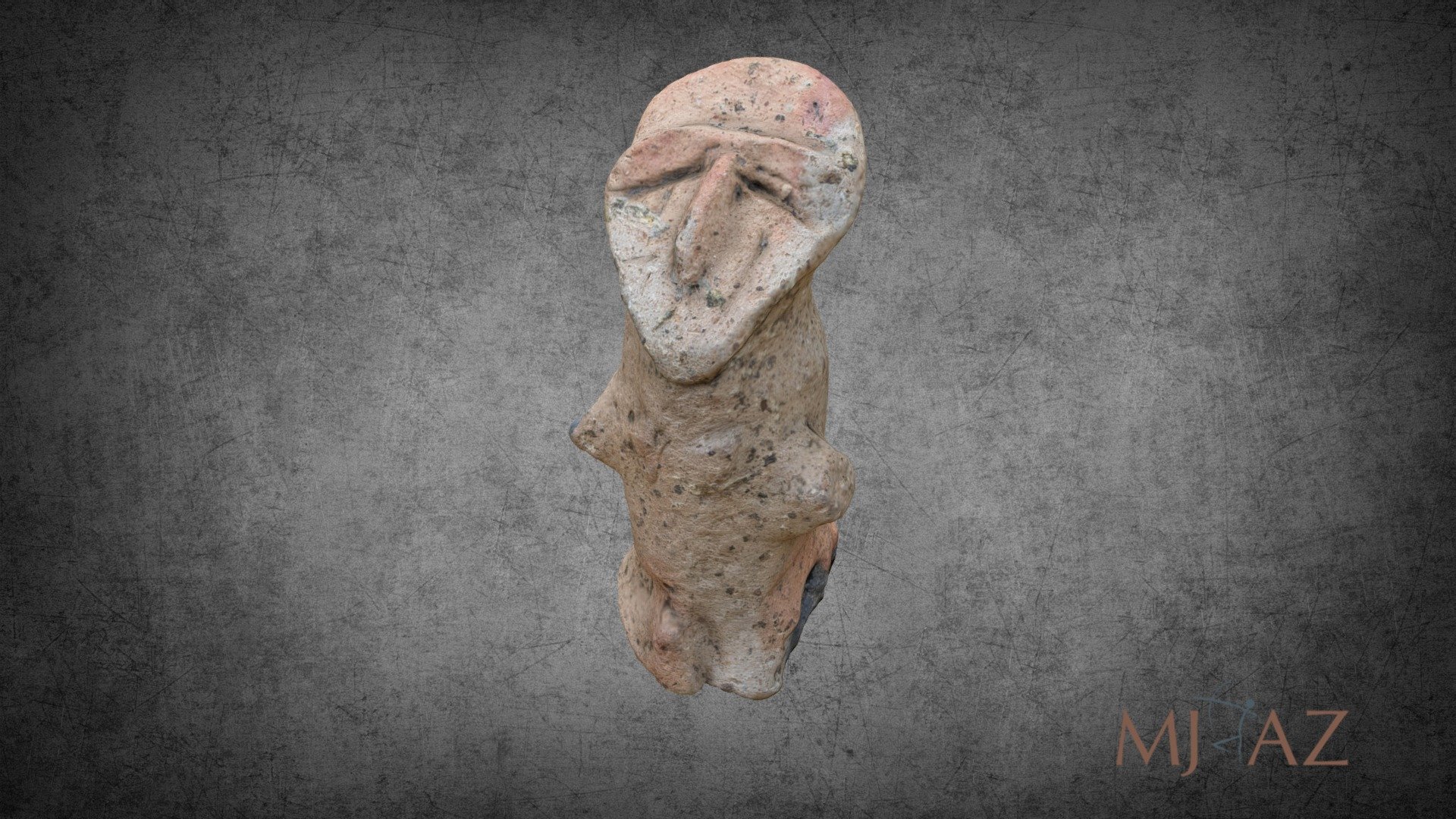 Statuetă antropomorfă neolitică de la Porț-Corău