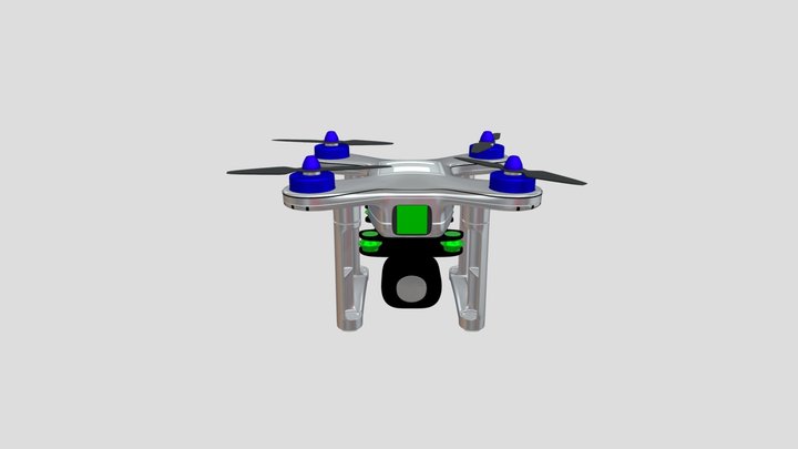 Camera Drone – Modelo 3D gratuito STL