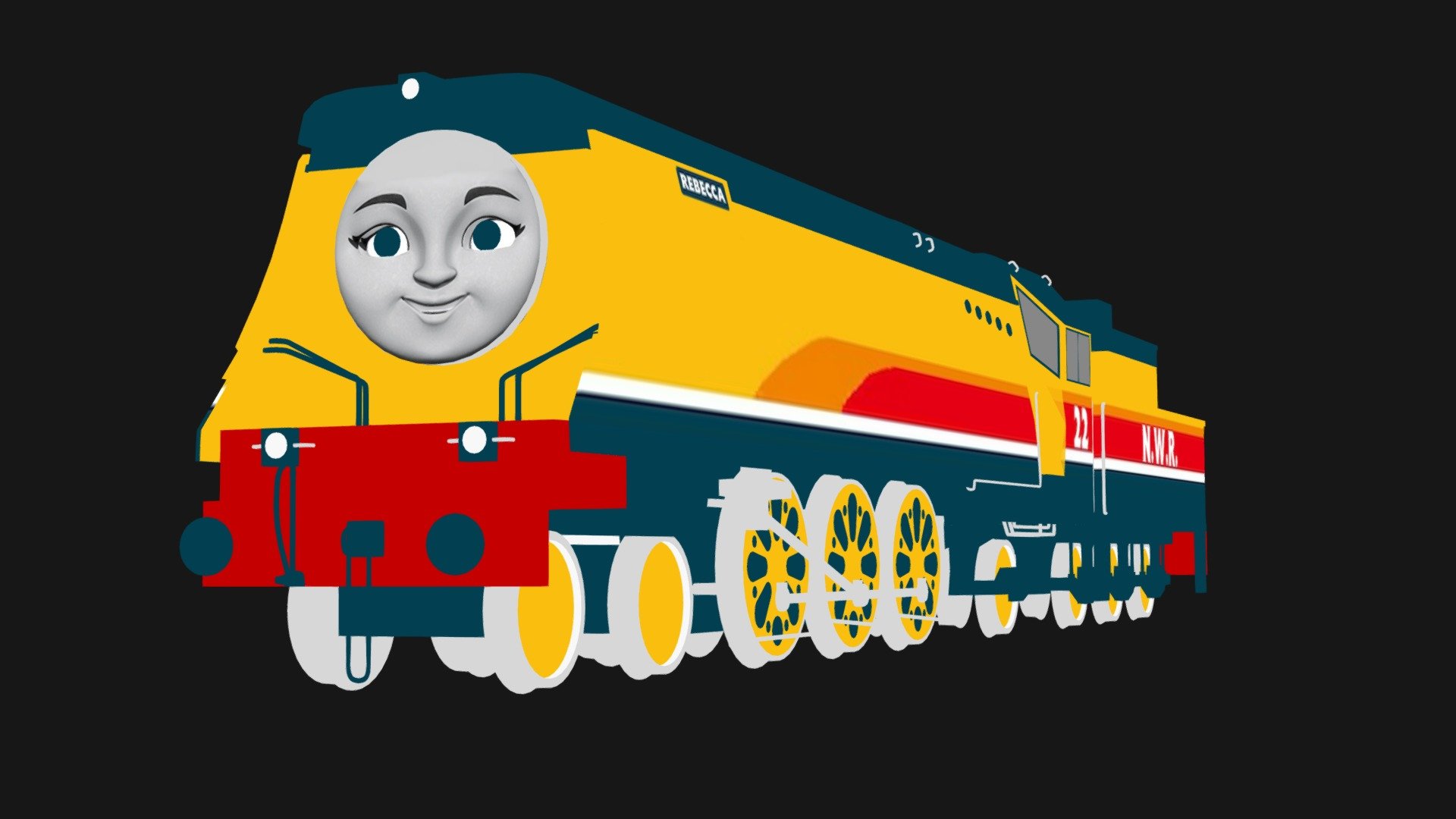 Thomas And Friends Rebecca - Download Free 3D model by torreylee070 ...