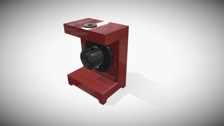 Dispositivo de Furar Anéis 3D Model