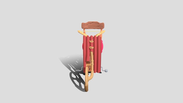 Vespa Luca 3D Model