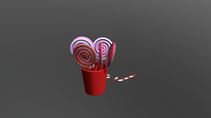 леденцы 3D Model