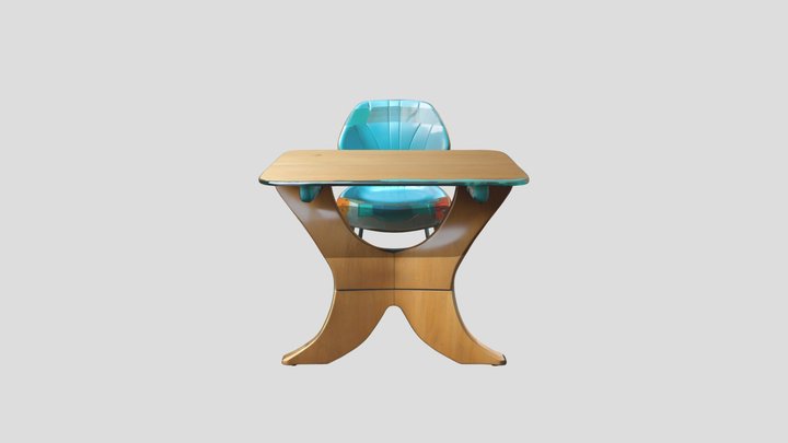 Mobiliario escolar moderno – Modèle 3D gratuit STL