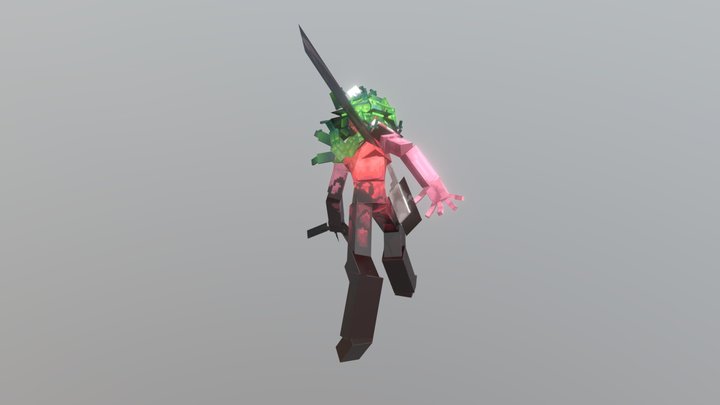 Twisted Sprout - DW Minecraft 3D Model