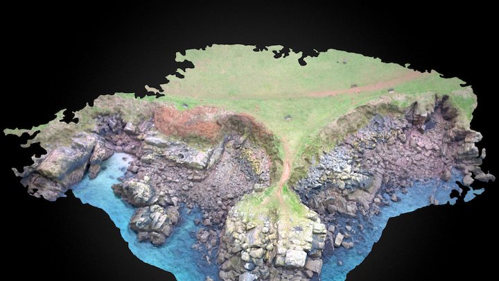 Limestone outcrop 3D Model