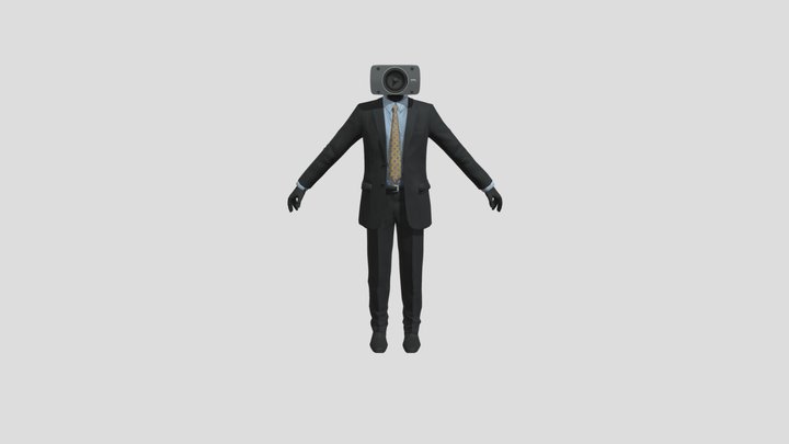 Speakerman normal 3D Model