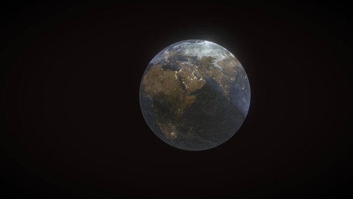 The Realistic Earth 3D Model