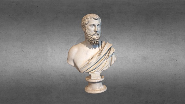 Bust of a rhetorician_Restored 3D Model