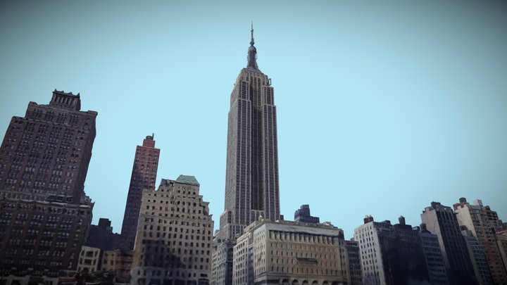 Empire State Building, New York City, NY, USA 3D Model