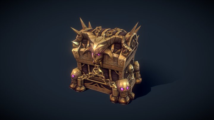 Treasure Chest - Epic 3D Model