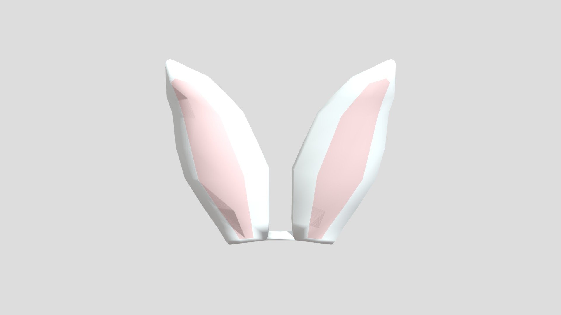 Bunny ears from Poly by Google Download Free 3D model by IronEqual