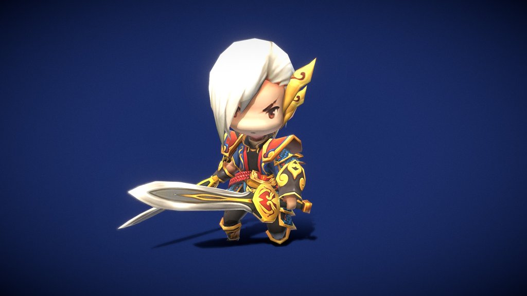 Stylized Characters - A 3D model collection by Daymonica ...