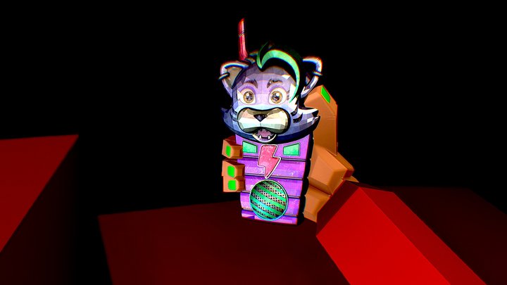 Roxy Animation Tests Cassie 3D Model