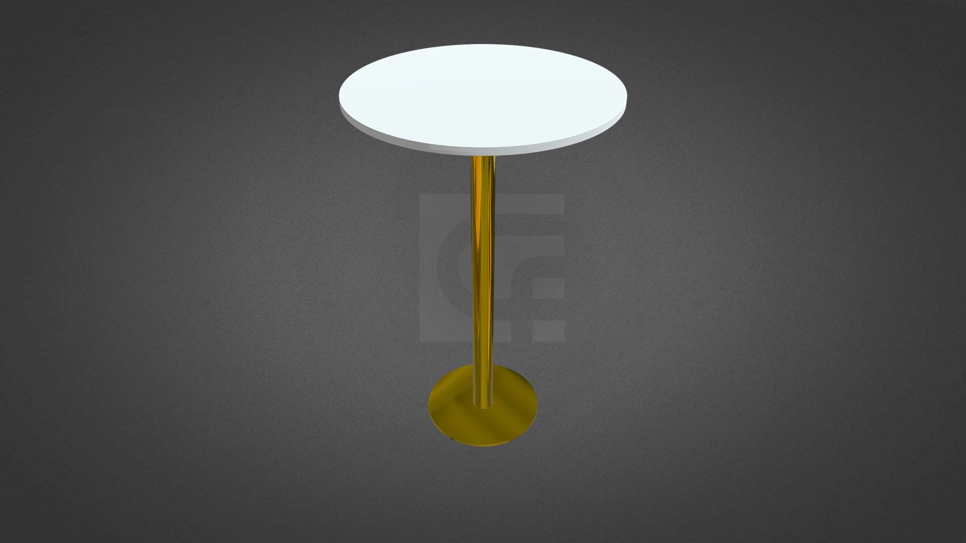 Surf High Table Gold — Sketchfab embed 3D viewer
