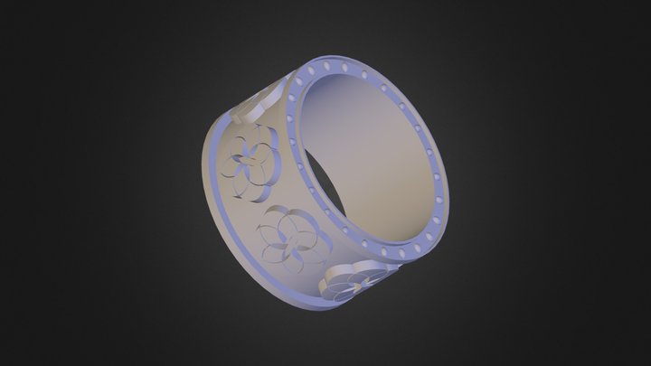 טבעת תימנית 3D Model