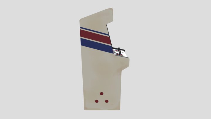 Old Arcade Machine 3D Model