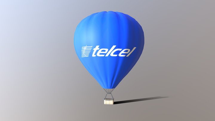 Globo Telcel 3D Model