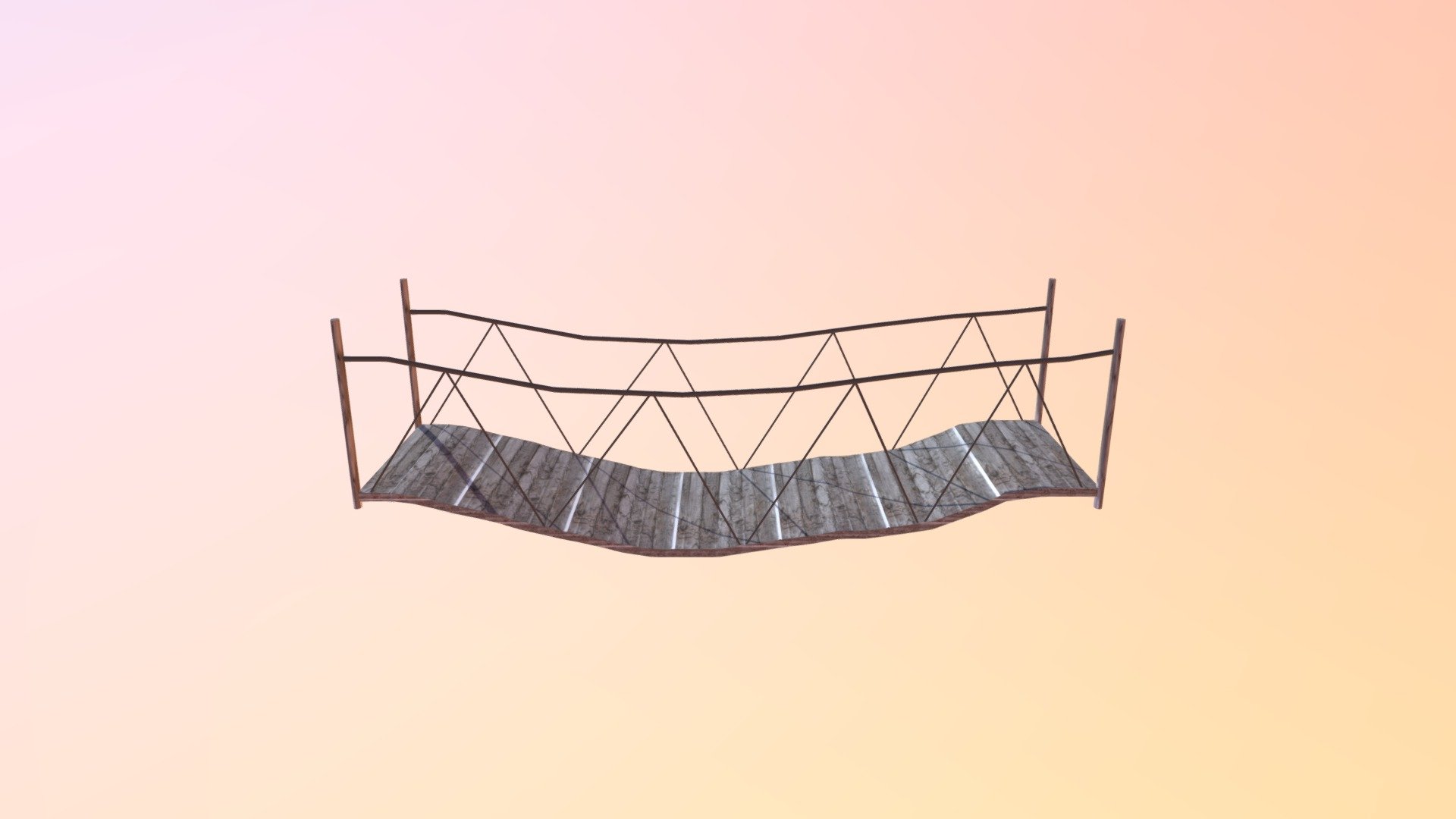 BRIDGE GAME OBJECT - 3D model by yusufgocmen [942144f] - Sketchfab