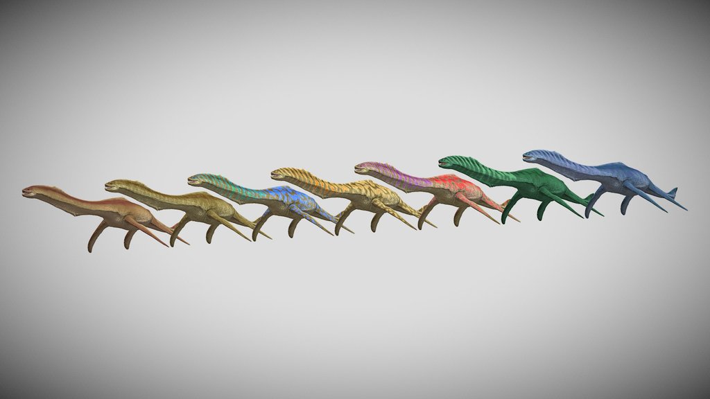 JWE3 Styxosaurus Pack