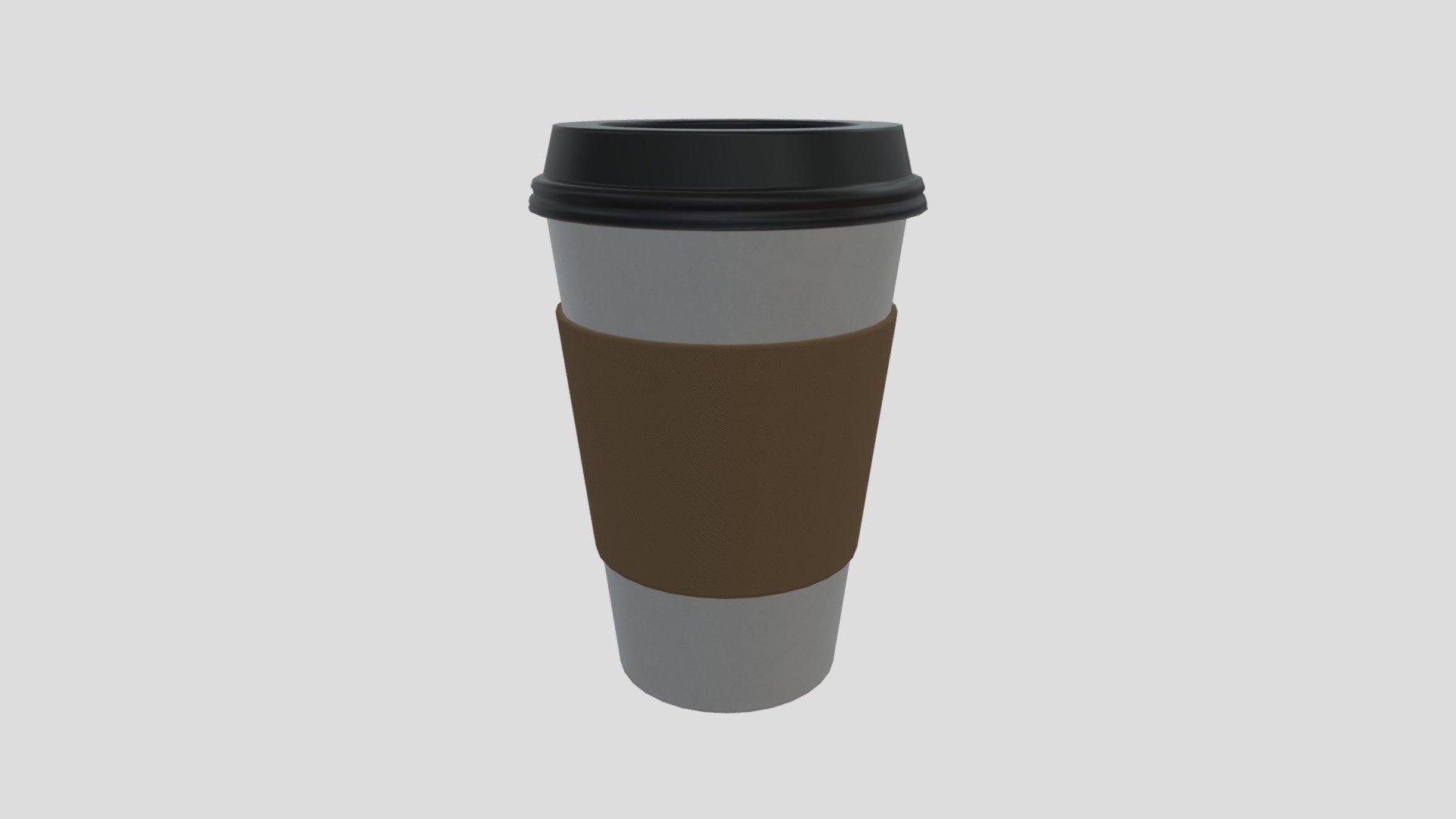 Rendered Coffee Cup