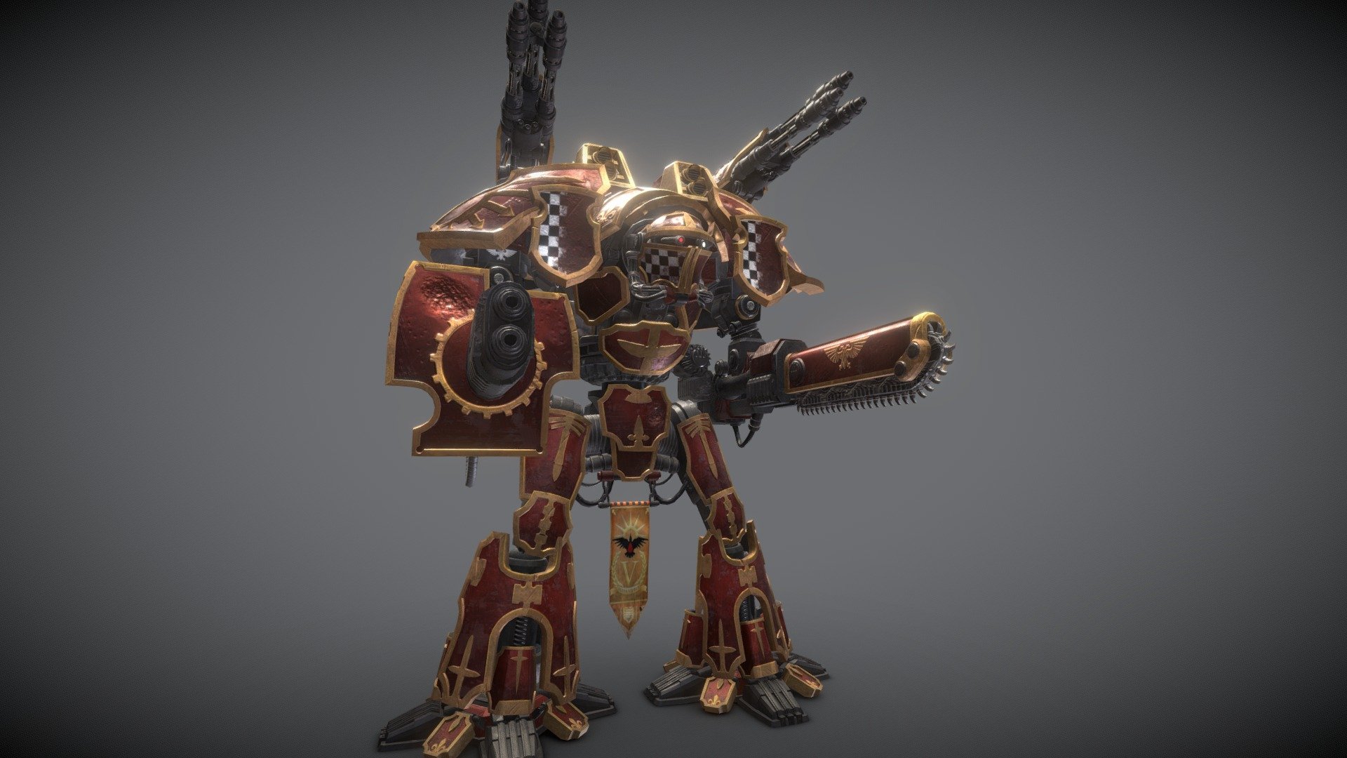 warhammer 40k warlord titan Minecraft Map