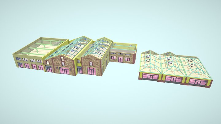 PANTIN - Structure 3D 3D Model