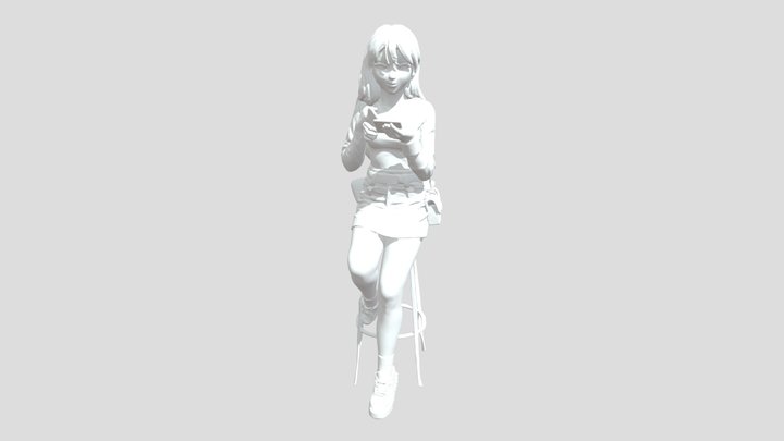Pink Reflection 3D Model