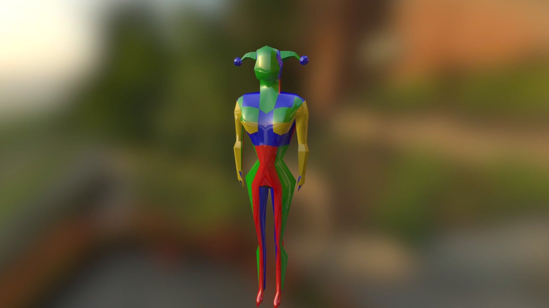 Arlequina (Lowpoly/Base)