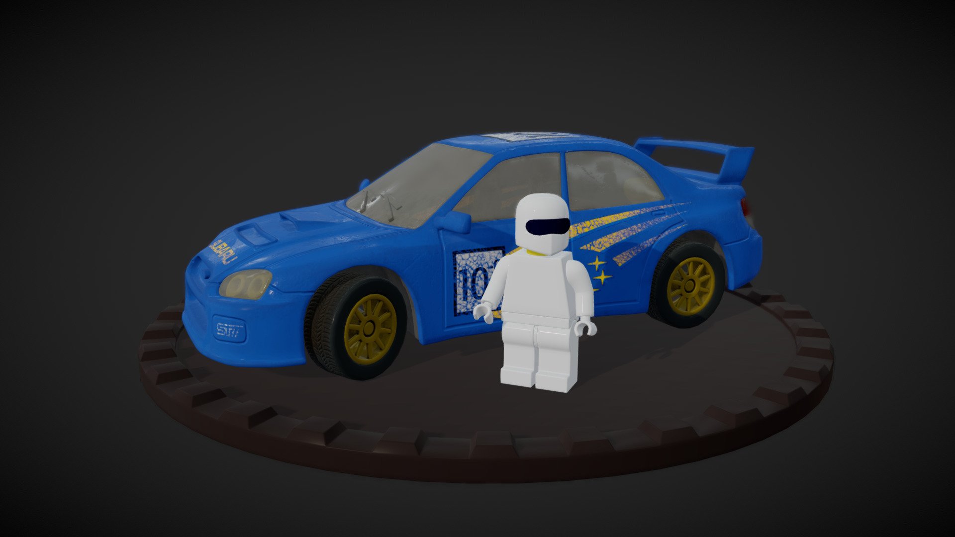 The LegoStig and His Subaru