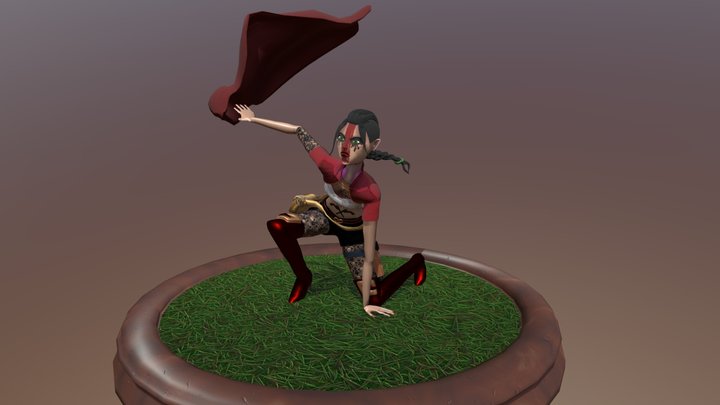 Red Riding Hood 3D Model