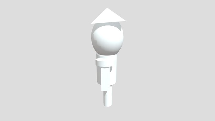 Egg man action soldier 💪🏻🪖 3D Model