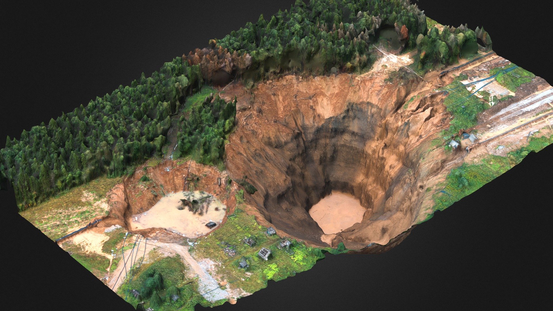 Sink hole 3D model by Aerial mapping specialist (scanvi) [94260a1