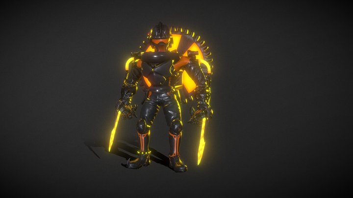 Astro Hunter (Blend file in Description) 3D Model
