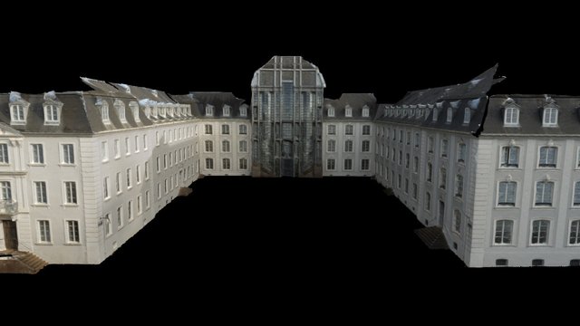 Schloss Saarbrücken 3D Model