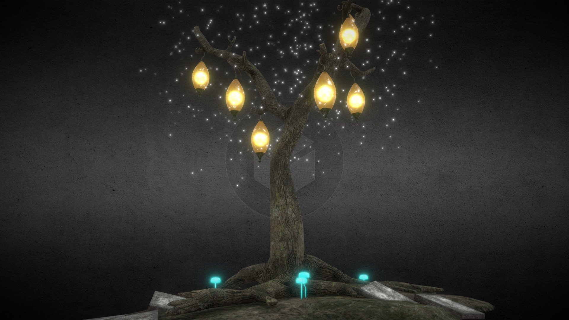 Magical Tree - Buy Royalty Free 3D model by MDSDesign [942791a ...