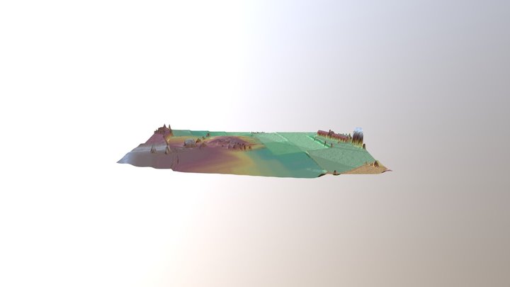 El Molí d'Espígol (Tornabous, Lleida) 3D Model