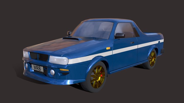 Subaru Impreza/Brat mix 3D Model