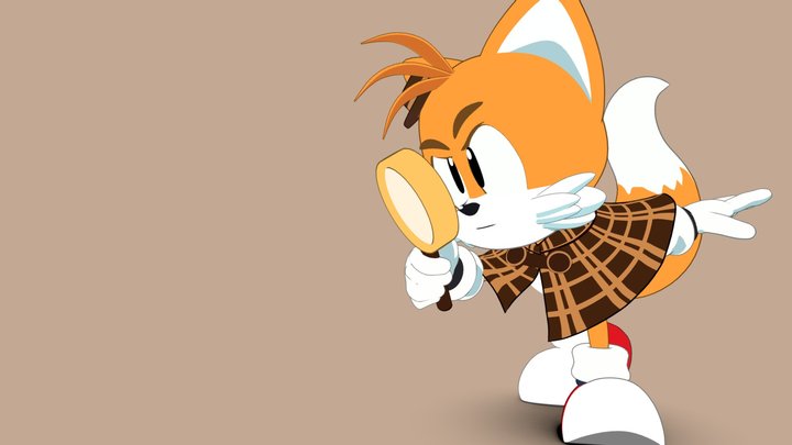 Detective Tails - The Murder of Sonic 3D Model