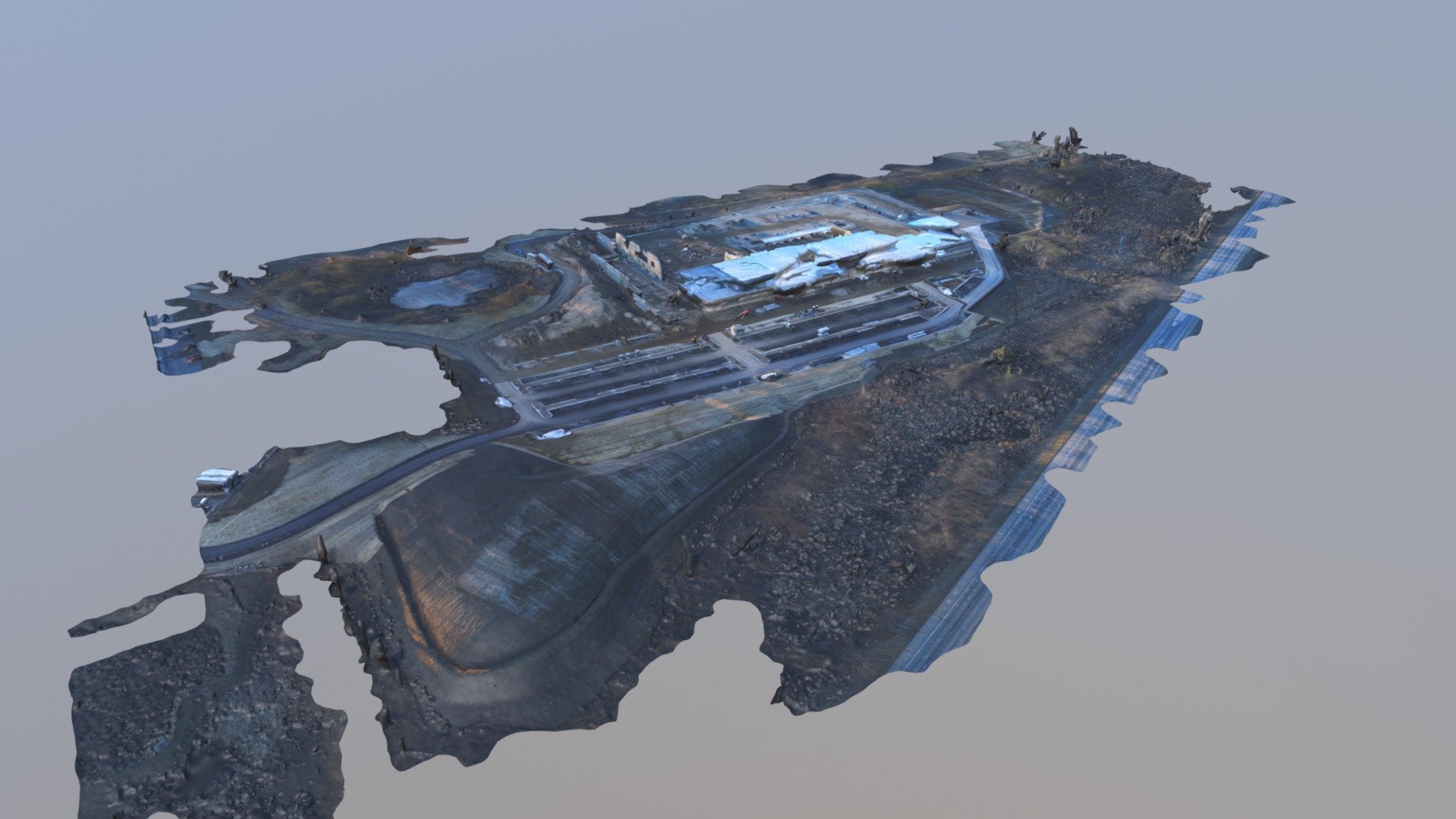 Mas B9 Site 20180226 Simplified 3d Mesh