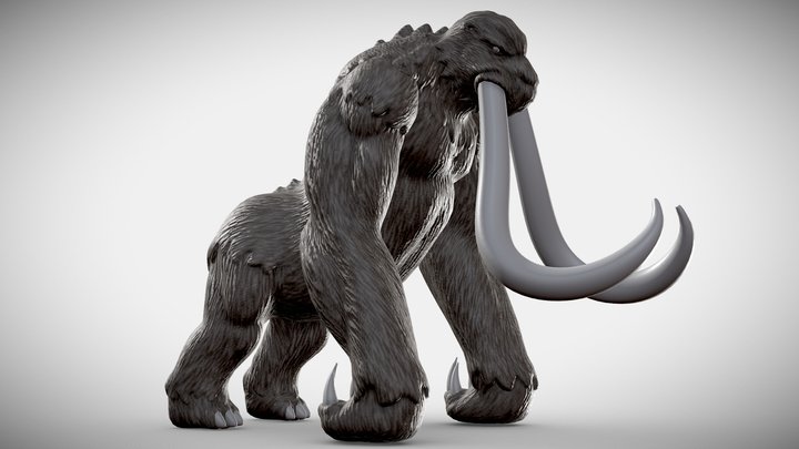 Behemoth Kaiju 3D 3D Model