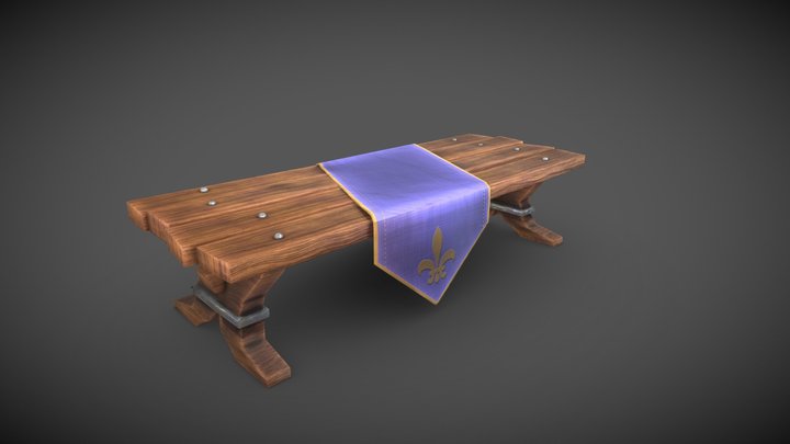 Fantasy Table 3D Model