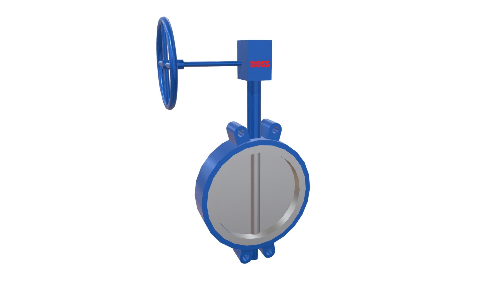 BOSS_SemiLugged_GearOperated_ButterflyValve