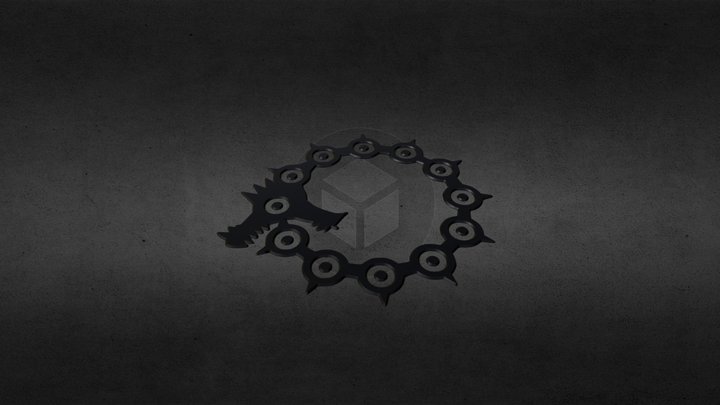 Ouroboros Dragon 3D Model