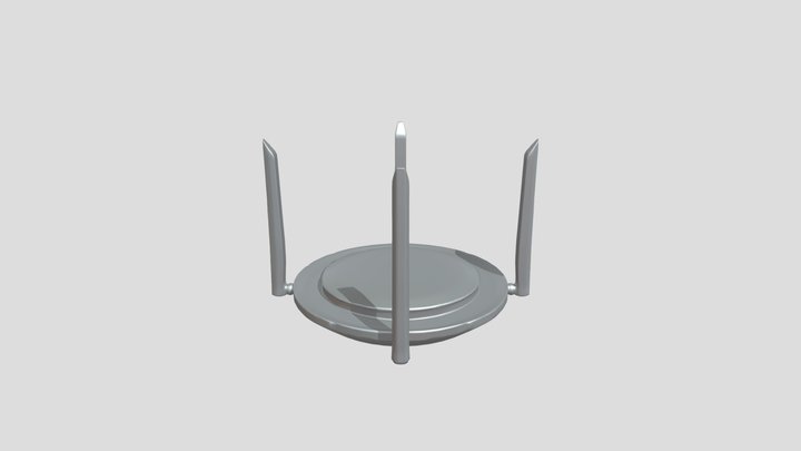 Wi-Fi router 3D Model