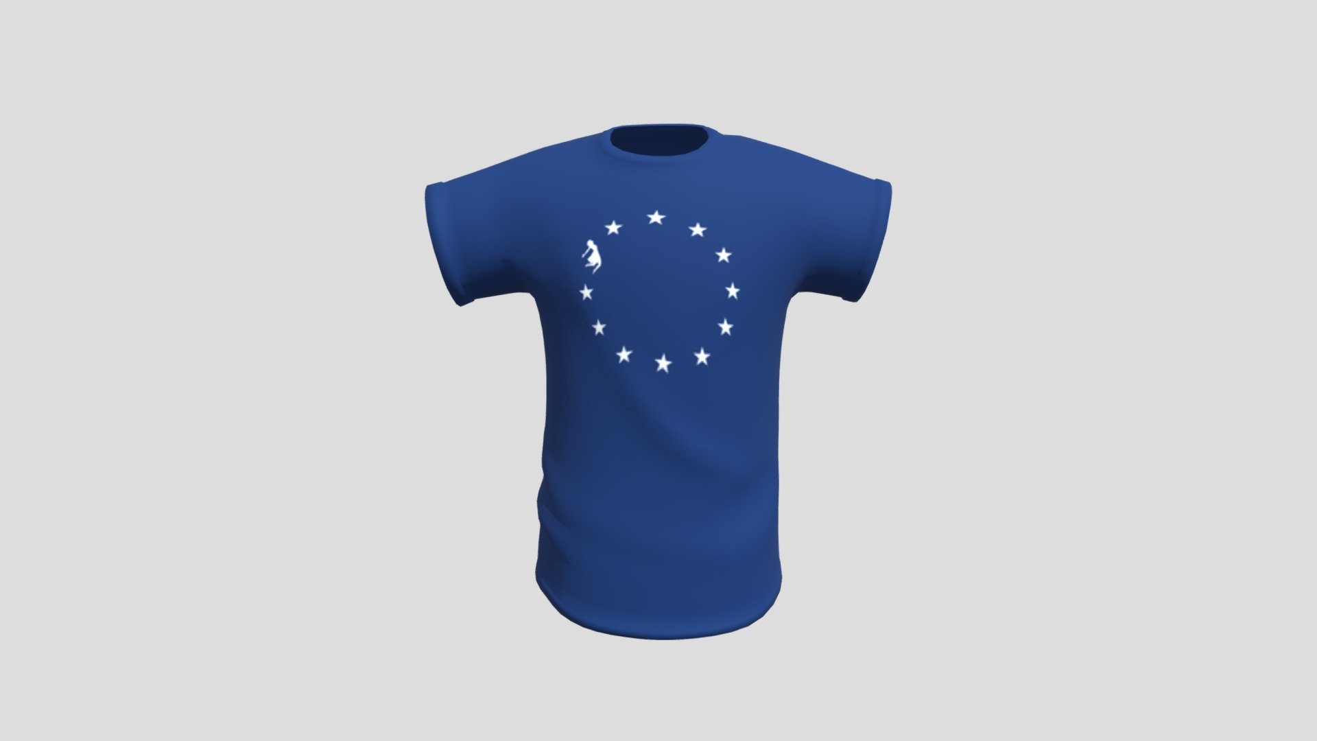 FLAG T- Shirt Navy Blue