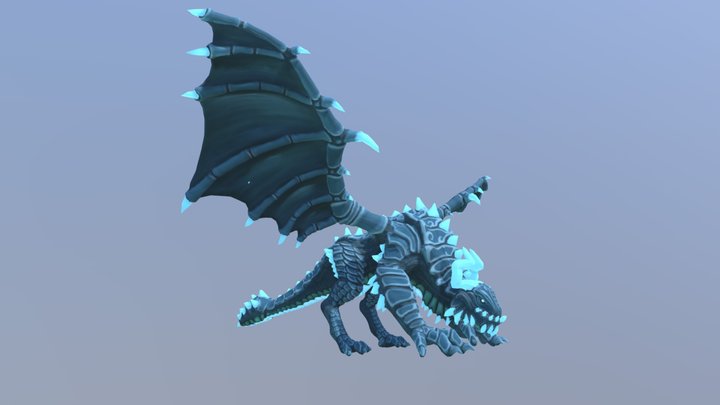 Elemental Dragon 3D Model